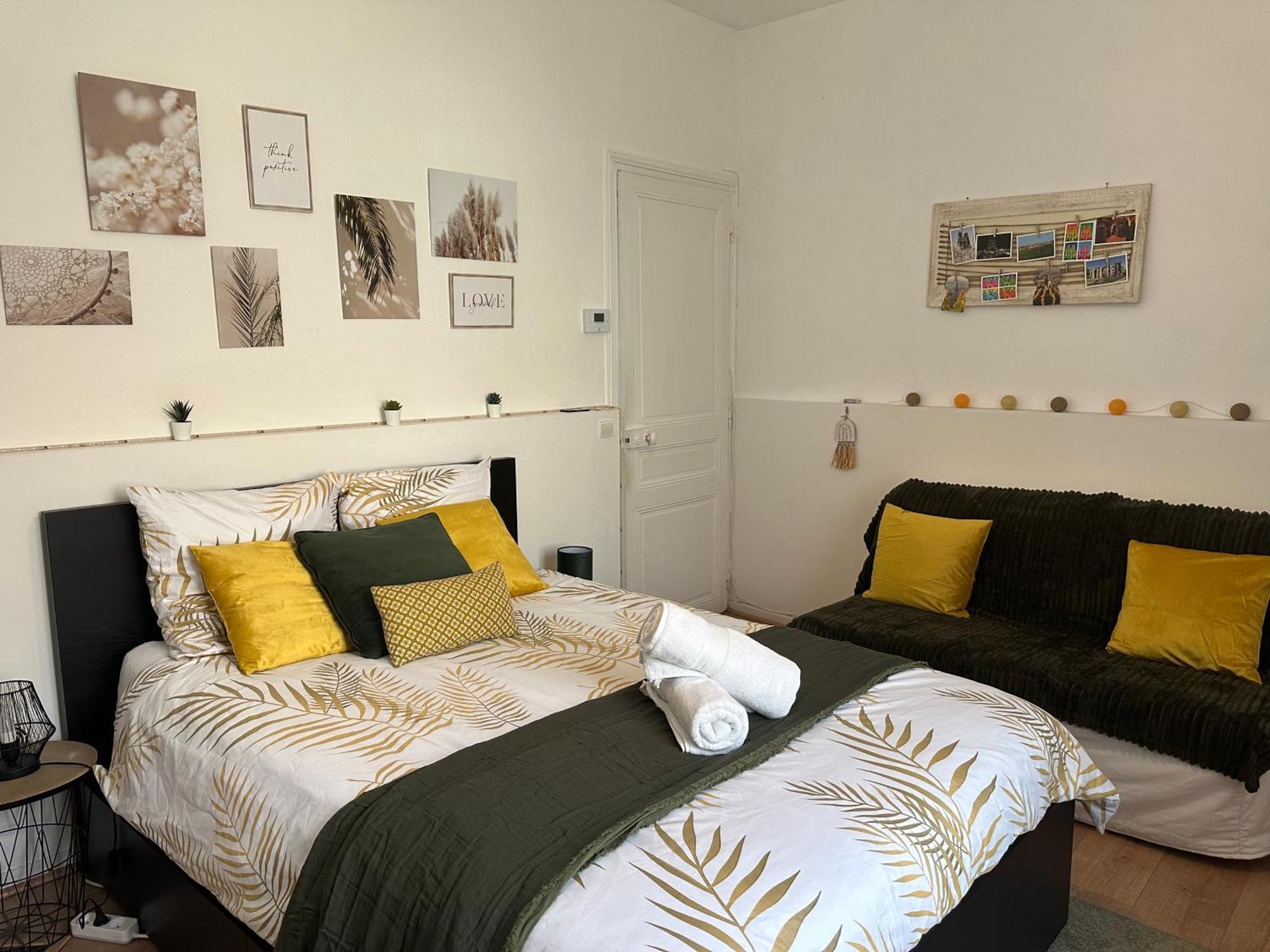 Au Cosy Garden Lejlighed Reims Eksteriør billede